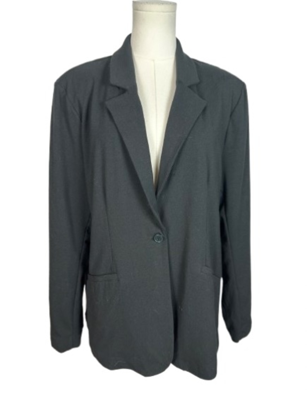 🌟 SALE 🌟 Classic Black Women's Single-Button Blazer